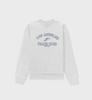 Track Club Crewneck - Heather Gray