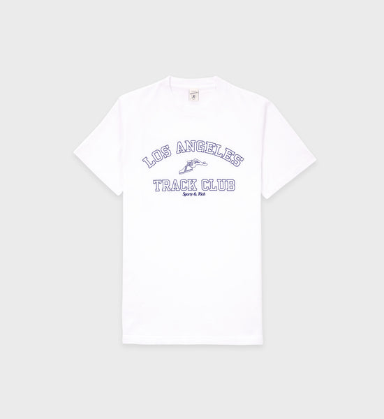 Track Club T-Shirt - White/Navy