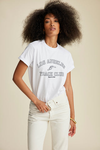 Track Club T-Shirt - White/Navy