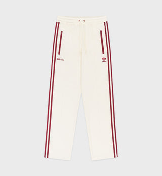 Track Pants - Cream/Merlot