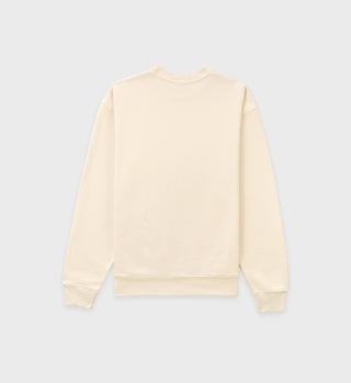 Track & Field Crewneck - Cream