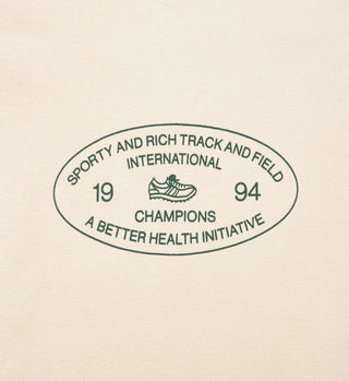 Track & Field Crewneck - Cream