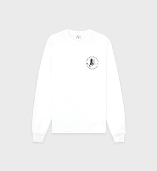 Track & Field Longsleeve - White