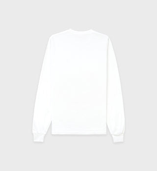 Track & Field Longsleeve - White