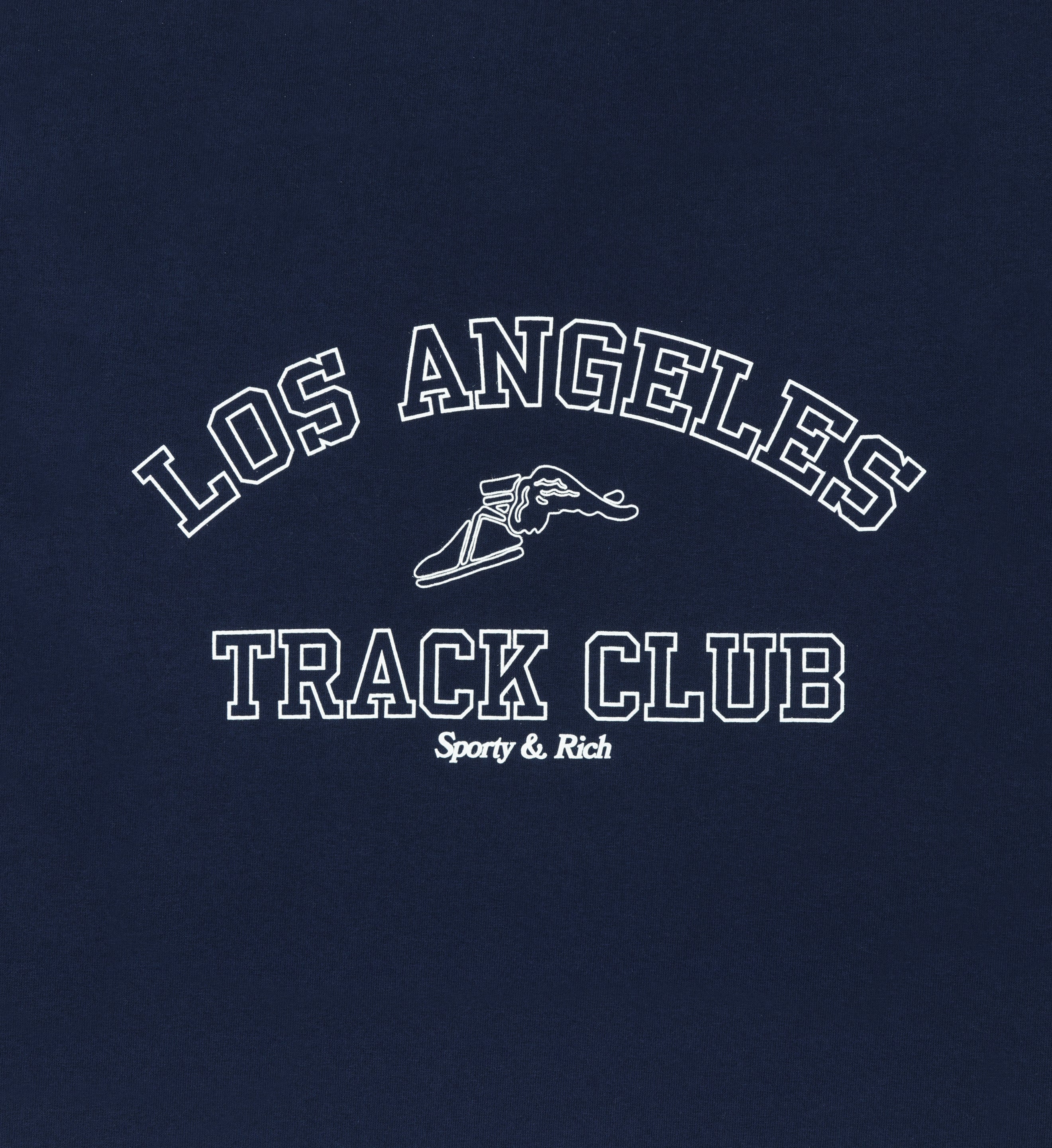 Track Club Crewneck - Navy – Sporty & Rich
