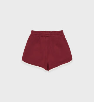 SRHWC Track Short - Merlot