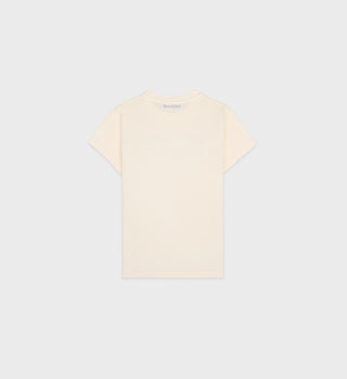 Be Nice Kids T-Shirt - Cream/Periwinkle