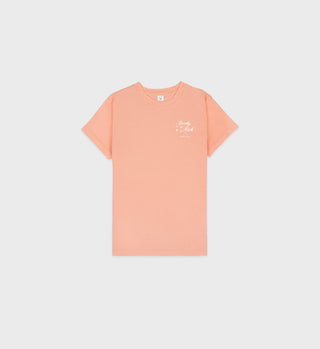 Stars Health Crew Kids T-Shirt - Grapefruit/Cream
