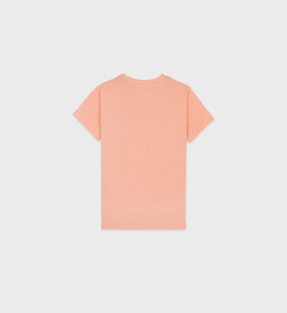 Stars Health Crew Kids T-Shirt - Grapefruit/Cream