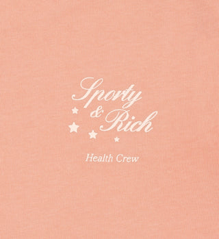Stars Health Crew Kids T-Shirt - Grapefruit/Cream