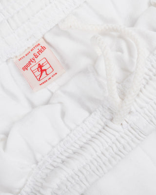 Runner Logo Gym Short - White
