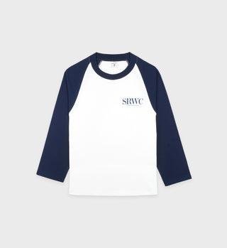 Upper East Side Baseball Tee - White