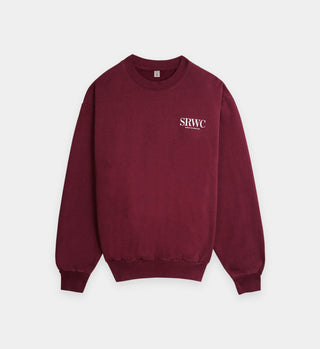 Upper East Side Crewneck - Merlot