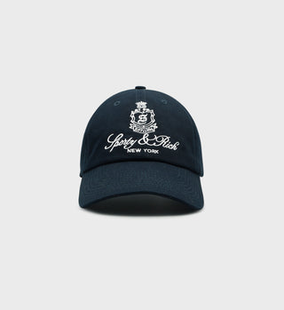 Vendome Hat - Navy/White