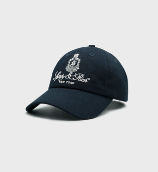 Vendome Hat - Navy/White