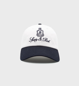 Vendome Hat - Navy/White