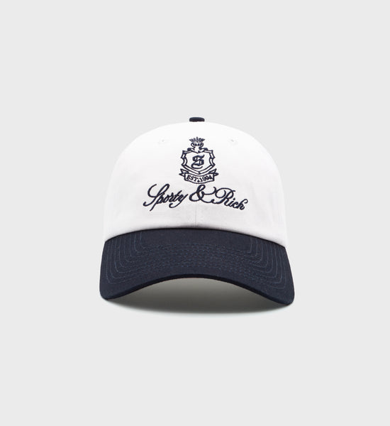 Vendome Hat - Navy/White
