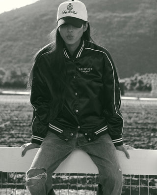 Vendome Hat - Navy/White