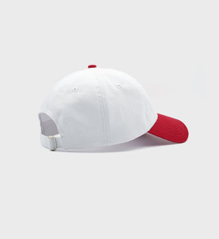 Vendome Hat - Ruby/White