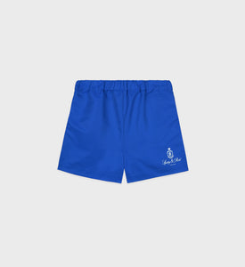 Vendome Nylon Short - Atlantic/White