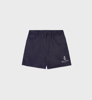 Vendome Nylon Short - Navy/White