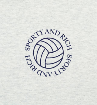 Volleyball Hoodie - Heather Gray