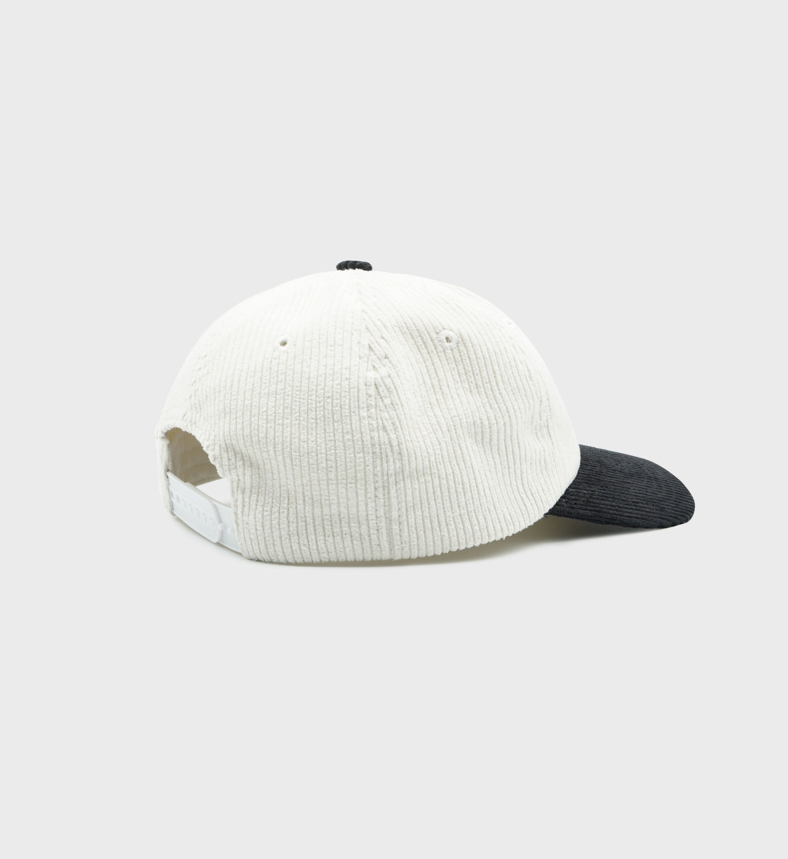 Wellness Club Corduroy Hat - White/Black – Sporty & Rich