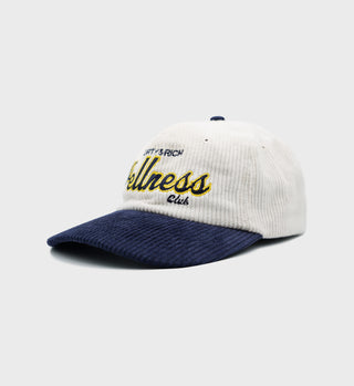 Wellness Club Hat - White/Navy/Gold