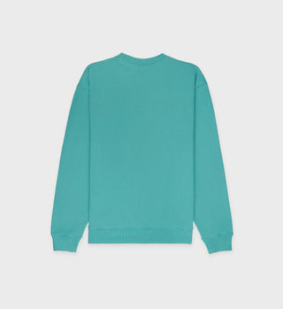 Wellness Ivy Crewneck - Faded teal