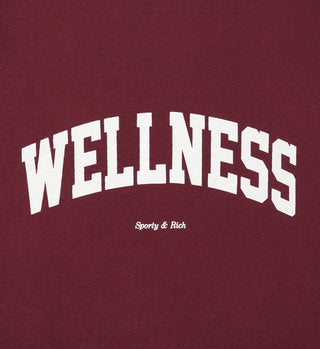 Wellness Ivy Crewneck - Merlot
