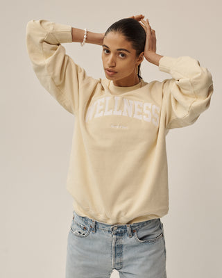 Wellness Ivy Crewneck - Yellow