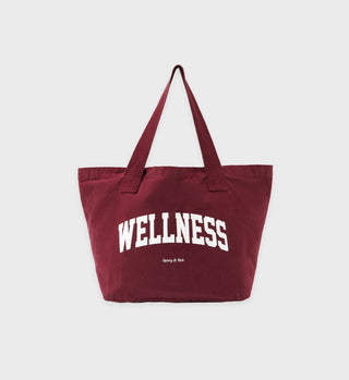 Wellness Ivy Tote Bag - Merlot