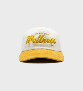 Wellness Club Hat - White/Yellow