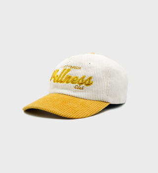 Wellness Club Hat - White/Yellow