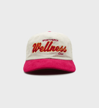 Wellness Club Hat - White/Red