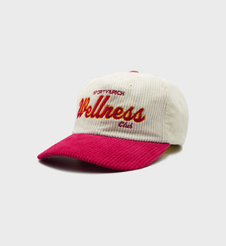 Wellness Club Hat - White/Red