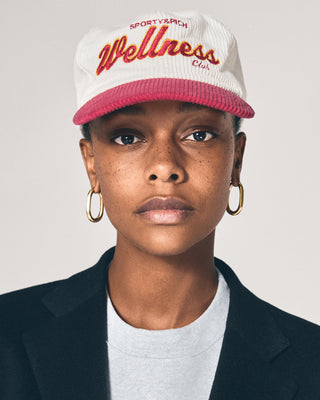 Wellness Club Hat - White/Red