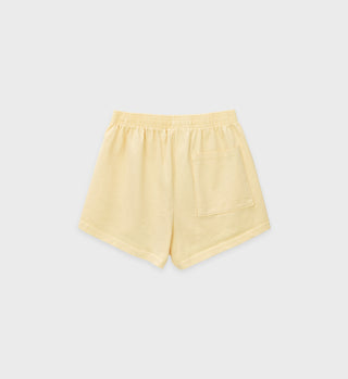 Wellness Club LA Disco Short (Women Fit) - Banana Cream
