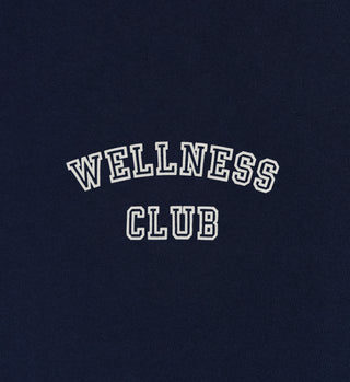 Wellness Club Ringer Tee - Navy/Cream