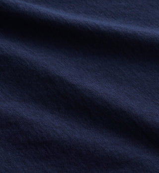 Wellness Club Ringer Tee - Navy/Cream