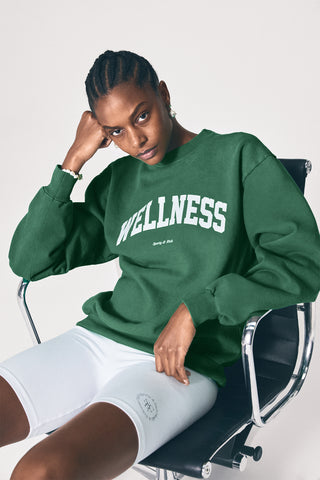 Wellness Ivy Crewneck - British Racing Green