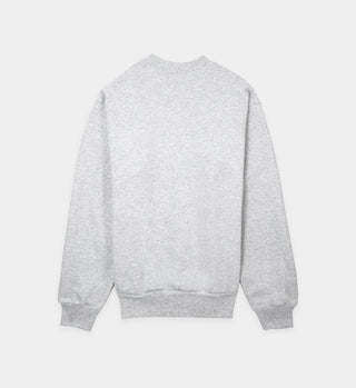 Wellness Ivy Crewneck - Heather Grey/Forest