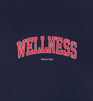 Wellness Ivy Crewneck - Navy/Red