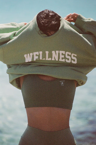 Wellness Crewneck - Pistachio