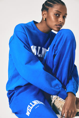 Wellness Ivy Crewneck - Princess Blue