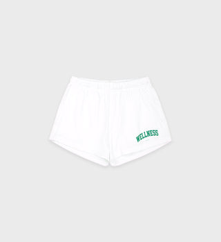 Wellness Ivy Disco Short - White