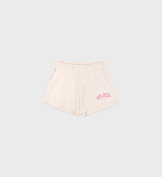 Wellness Ivy Disco Short - Cream/Rose
