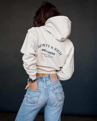 Wellness Studio Hoodie - Heather Gray