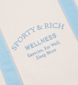 Wellness Studio Two-Tone Tote - Paradise/White