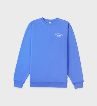 Wellness Studio Crewneck - Sapphire